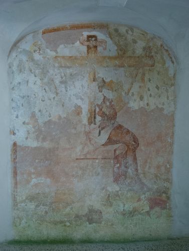 Polcenigo santuario santissima trinità affresco cripta prima