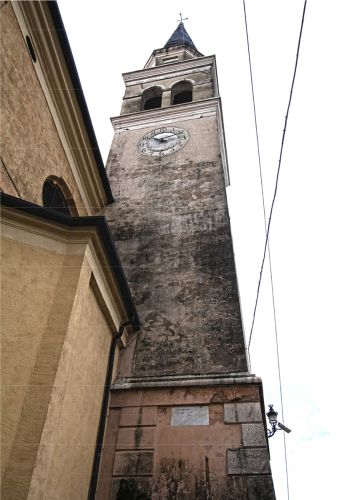 Rossano Veneto Duomo campanile ante restauro
